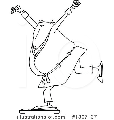 Royalty-Free (RF) Body Weight Clipart Illustration by djart - Stock Sample #1307137