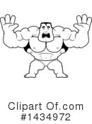 Bodybuilder Clipart #1434972 by Cory Thoman