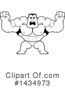 Bodybuilder Clipart #1434973 by Cory Thoman