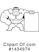 Bodybuilder Clipart #1434974 by Cory Thoman