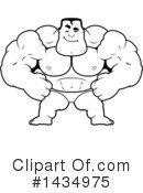 Bodybuilder Clipart #1434975 by Cory Thoman