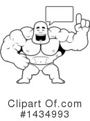 Bodybuilder Clipart #1434993 by Cory Thoman