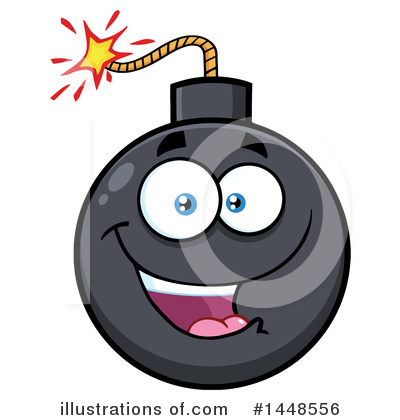 Royalty-Free (RF) Bomb Clipart Illustration by Hit Toon - Stock Sample #1448556