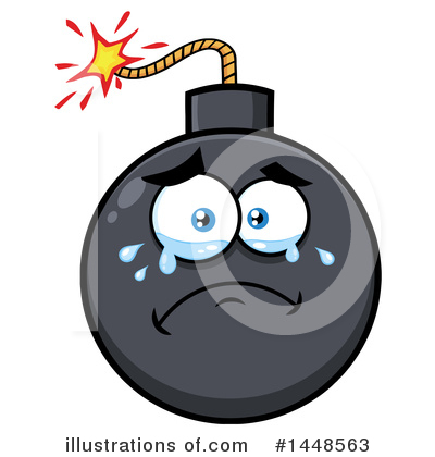 Royalty-Free (RF) Bomb Clipart Illustration by Hit Toon - Stock Sample #1448563