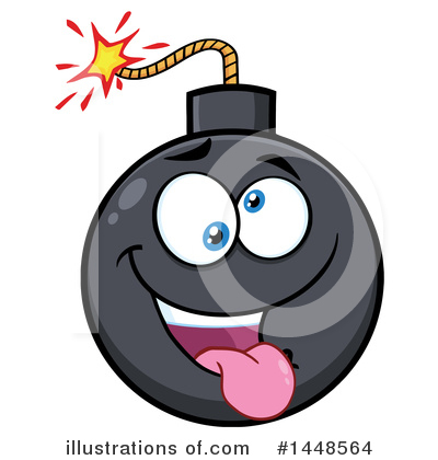 Royalty-Free (RF) Bomb Clipart Illustration by Hit Toon - Stock Sample #1448564