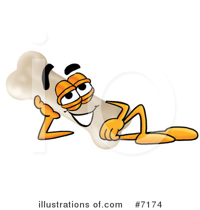 Bone Clipart #7174 by Mascot Junction