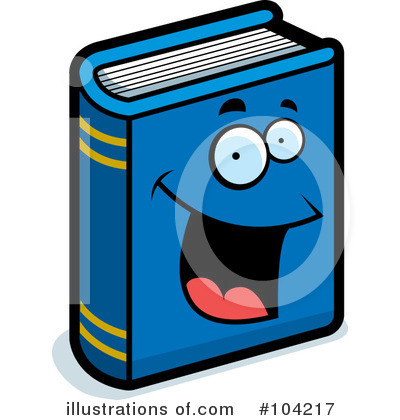Royalty-Free (RF) Book Clipart Illustration by Cory Thoman - Stock Sample #104217