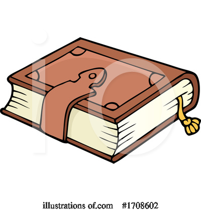 Royalty-Free (RF) Book Clipart Illustration by visekart - Stock Sample #1708602