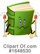 Book Mascot Clipart #1648530 by Morphart Creations
