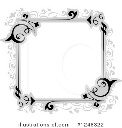 Royalty-Free (RF) Border Clipart Illustration by BNP Design Studio - Stock Sample #1248322