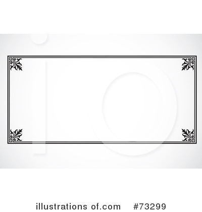 Royalty-Free (RF) Border Clipart Illustration by BestVector - Stock Sample #73299