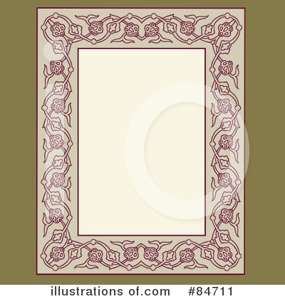 Royalty-Free (RF) Border Clipart Illustration by BestVector - Stock Sample #84711