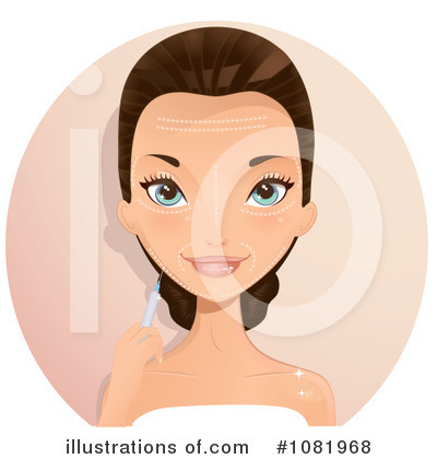 Royalty-Free (RF) Botox Clipart Illustration by Melisende Vector - Stock Sample #1081968