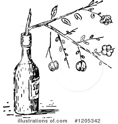 Bottle Clipart #1205342 by Prawny Vintage