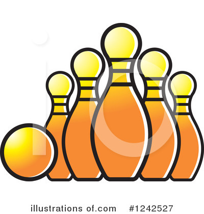 Bowling Clipart #1242527 by Lal Perera