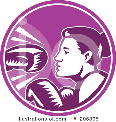 Boxing Gloves Clipart #1206305 by patrimonio