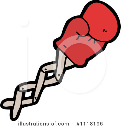 Royalty-Free (RF) Boxing Glove Clipart Illustration by lineartestpilot - Stock Sample #1118196