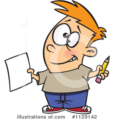 Writing Clipart #1129142 by toonaday
