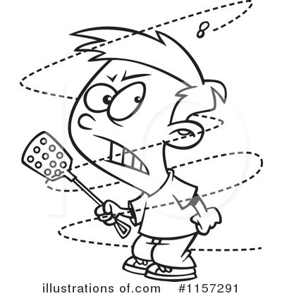 Royalty-Free (RF) Boy Clipart Illustration by toonaday - Stock Sample #1157291