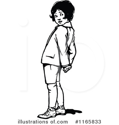 Royalty-Free (RF) Boy Clipart Illustration by Prawny Vintage - Stock Sample #1165833