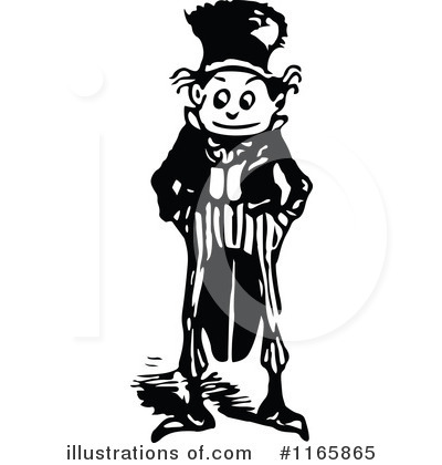 Royalty-Free (RF) Boy Clipart Illustration by Prawny Vintage - Stock Sample #1165865