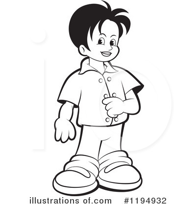 Royalty-Free (RF) Boy Clipart Illustration by Lal Perera - Stock Sample #1194932