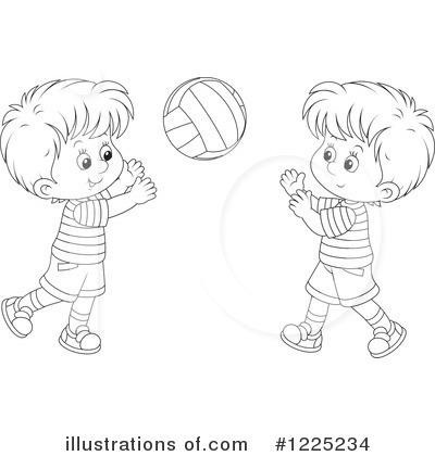 Royalty-Free (RF) Boy Clipart Illustration by Alex Bannykh - Stock Sample #1225234