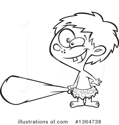 Royalty-Free (RF) Boy Clipart Illustration by toonaday - Stock Sample #1364738