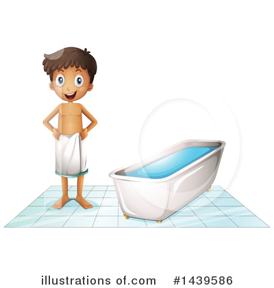 Bathing Clipart #1177872 - Illustration by Graphics RF