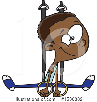 Gymnastics Clipart #1530882 by toonaday