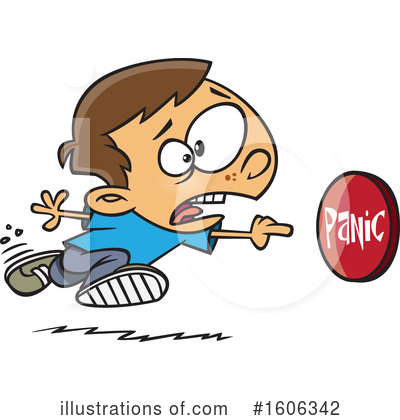 Panic Clipart #1606342 by toonaday
