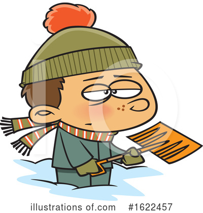 Snow Clipart #1622457 by toonaday