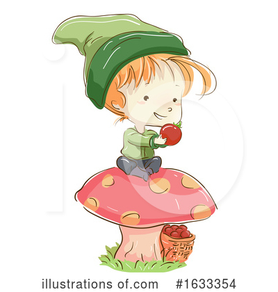 Mushroom Clipart #1633354 by BNP Design Studio