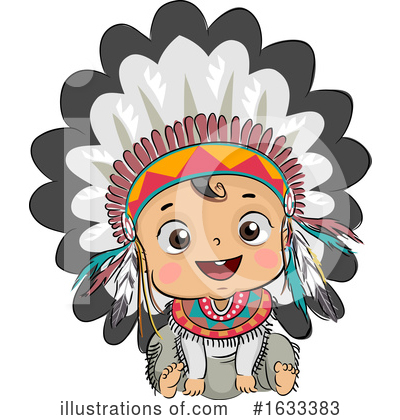 Native Americans Clipart #1633383 by BNP Design Studio