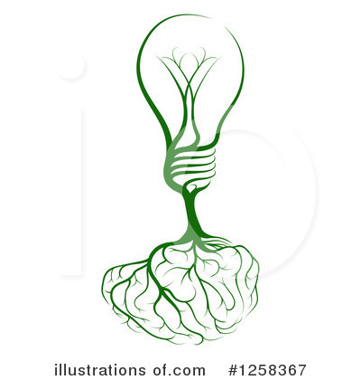 Brain Clipart #1258367 by AtStockIllustration