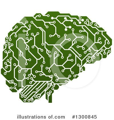 Royalty-Free (RF) Brain Clipart Illustration by AtStockIllustration - Stock Sample #1300845