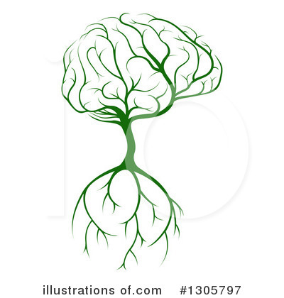 Royalty-Free (RF) Brain Clipart Illustration by AtStockIllustration - Stock Sample #1305797