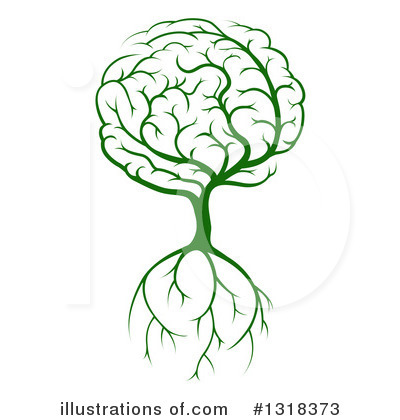 Royalty-Free (RF) Brain Clipart Illustration by AtStockIllustration - Stock Sample #1318373