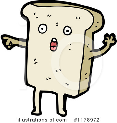 Royalty-Free (RF) Bread Clipart Illustration by lineartestpilot - Stock Sample #1178972