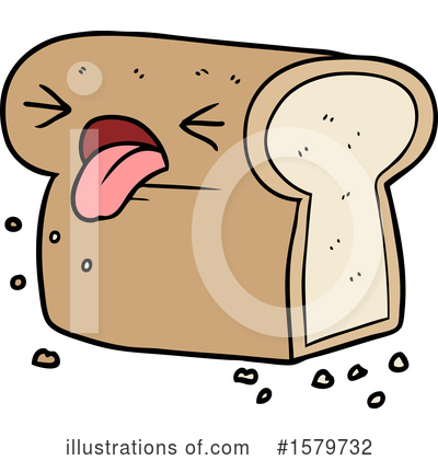 Royalty-Free (RF) Bread Clipart Illustration by lineartestpilot - Stock Sample #1579732