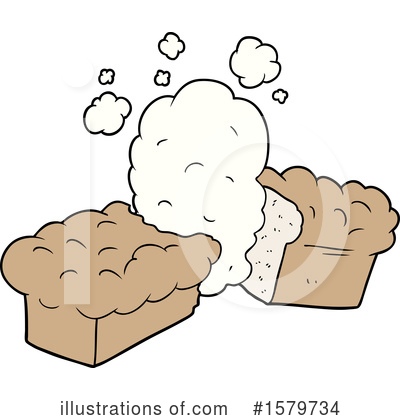 Royalty-Free (RF) Bread Clipart Illustration by lineartestpilot - Stock Sample #1579734