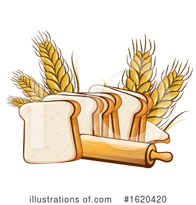 Wheat Clipart #1620420 by Domenico Condello