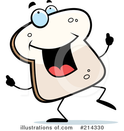 Royalty-Free (RF) Bread Clipart Illustration by Cory Thoman - Stock Sample #214330