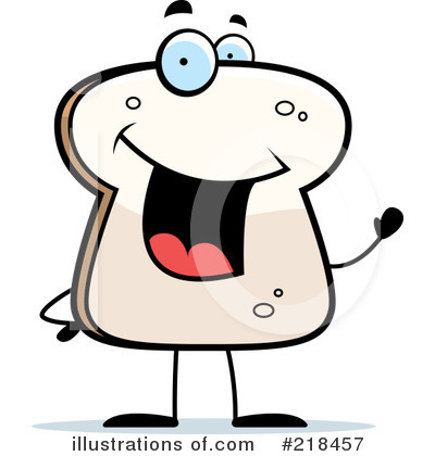 Royalty-Free (RF) Bread Clipart Illustration by Cory Thoman - Stock Sample #218457