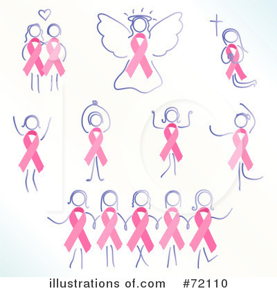 Royalty-Free (RF) Breast Cancer Clipart Illustration by inkgraphics - Stock Sample #72110