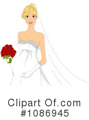 Bride Clipart #1086945 by BNP Design Studio