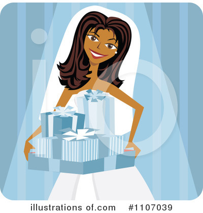 Royalty-Free (RF) Bride Clipart Illustration by Amanda Kate - Stock Sample #1107039
