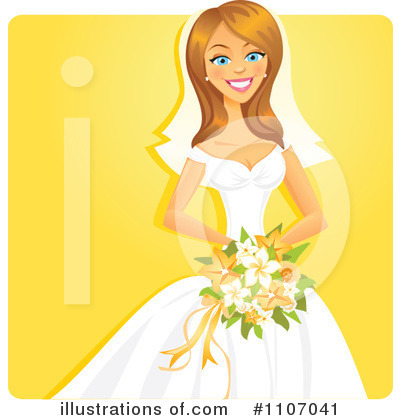 Bride Clipart #1107041 by Amanda Kate