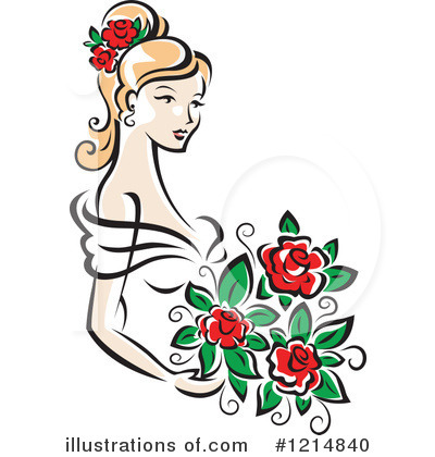Woman Clipart #1214840 by Vector Tradition SM