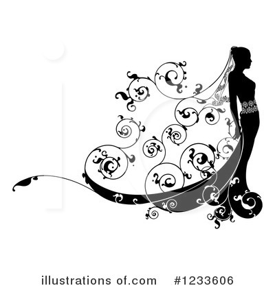 Royalty-Free (RF) Bride Clipart Illustration by AtStockIllustration - Stock Sample #1233606